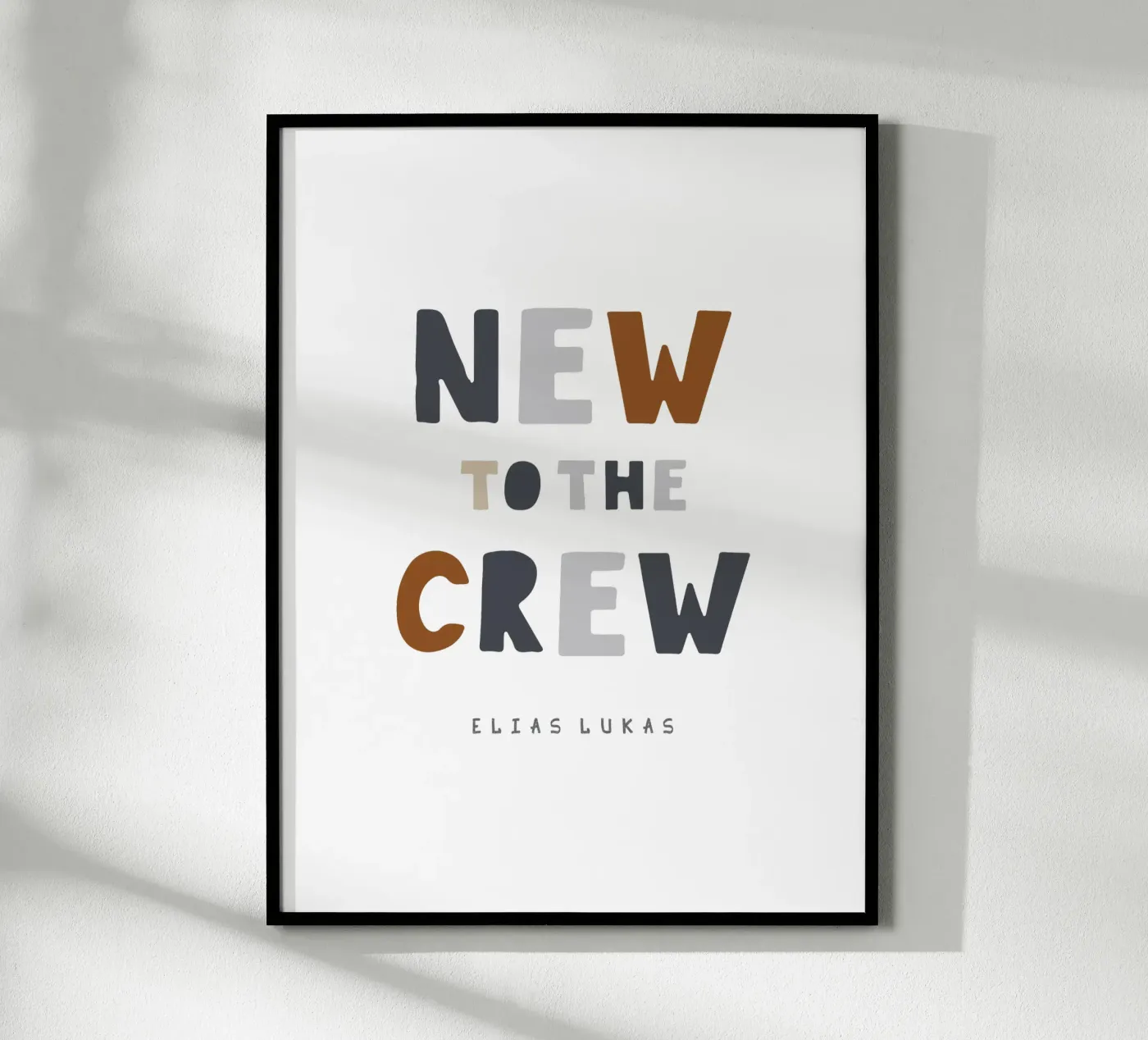 Crew Poster von Kartenliebe