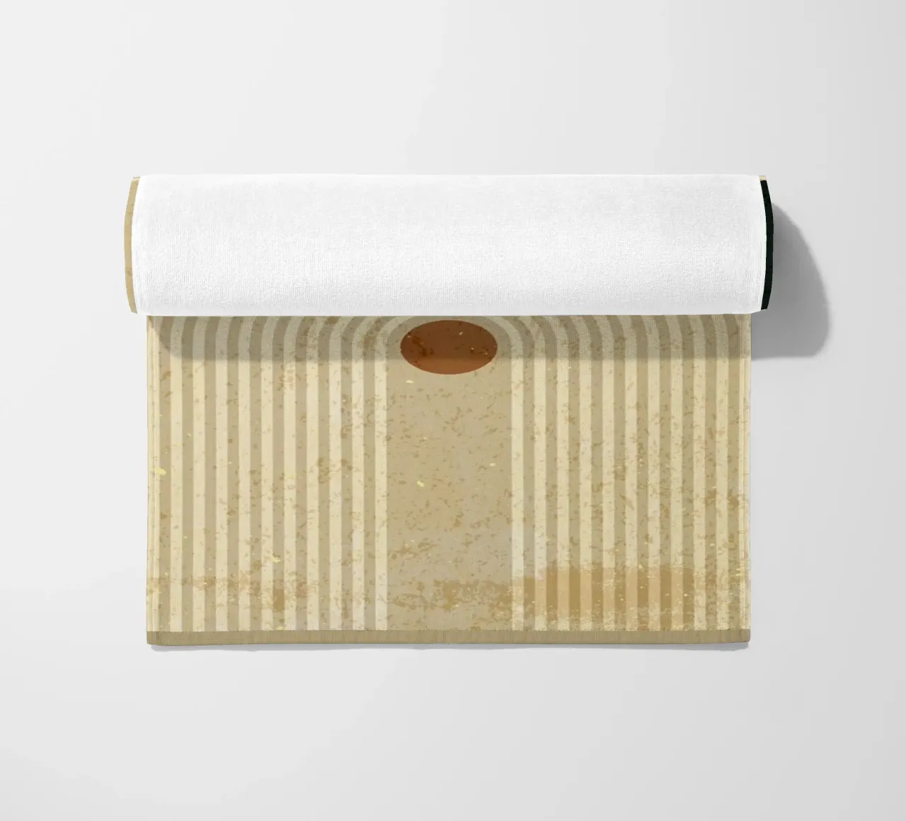 Forme geometriche telo mare da Adam Bican