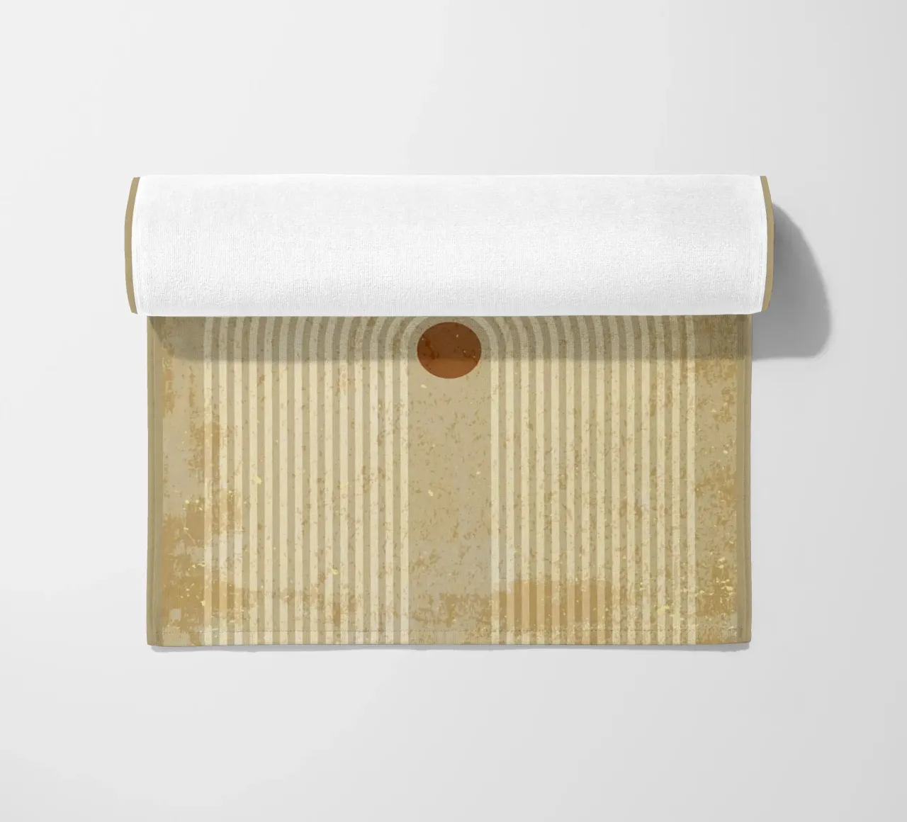 Forme geometriche telo mare da Adam Bican