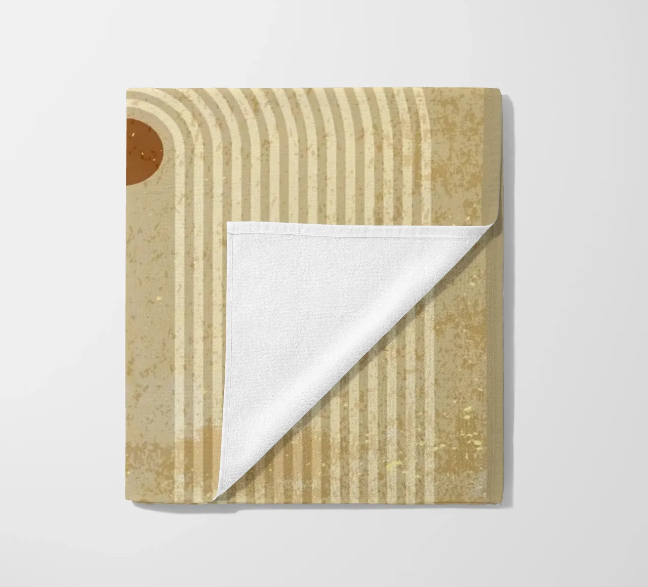 Forme geometriche telo mare da Adam Bican