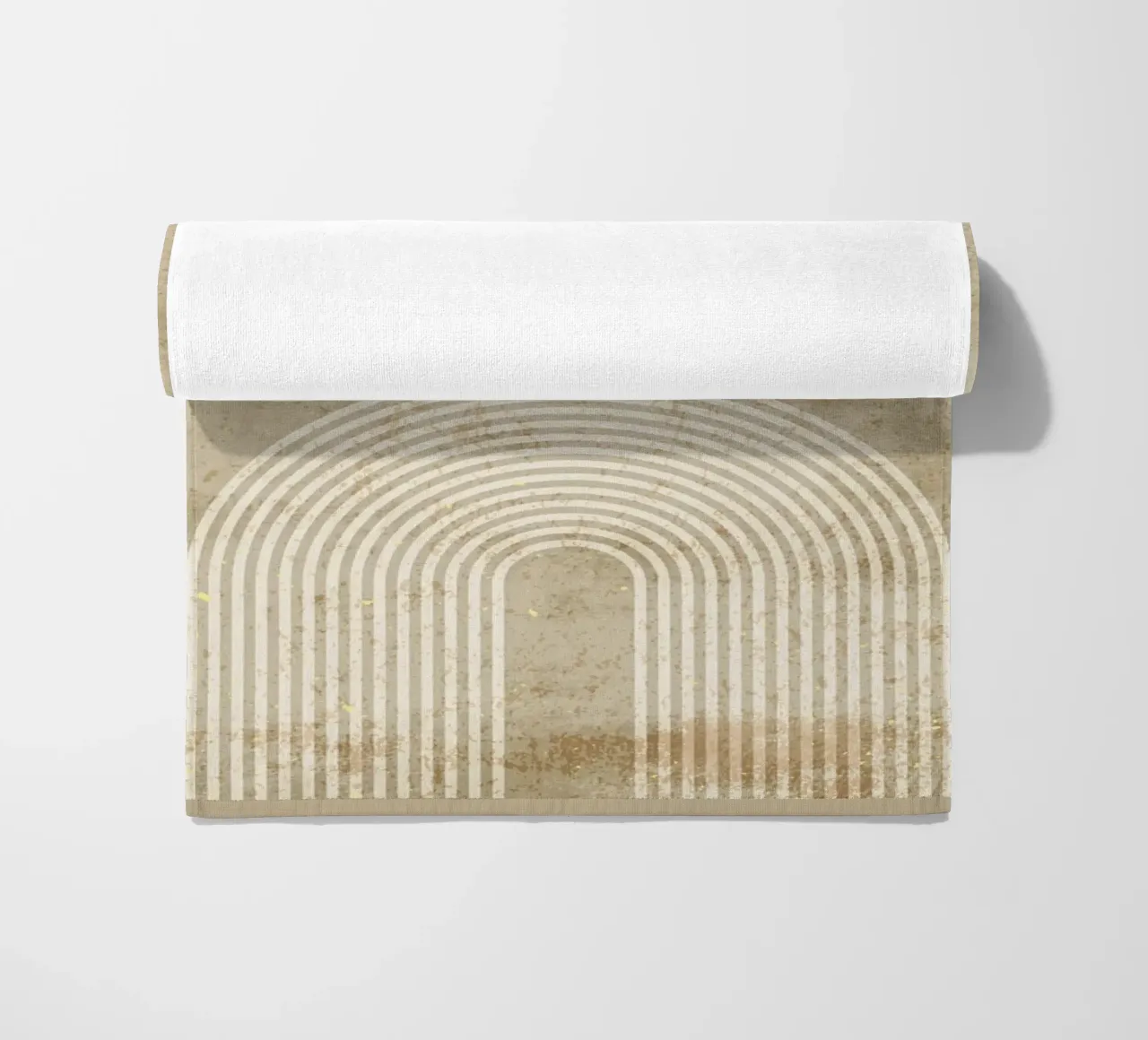 Forme geometriche telo mare da Adam Bican