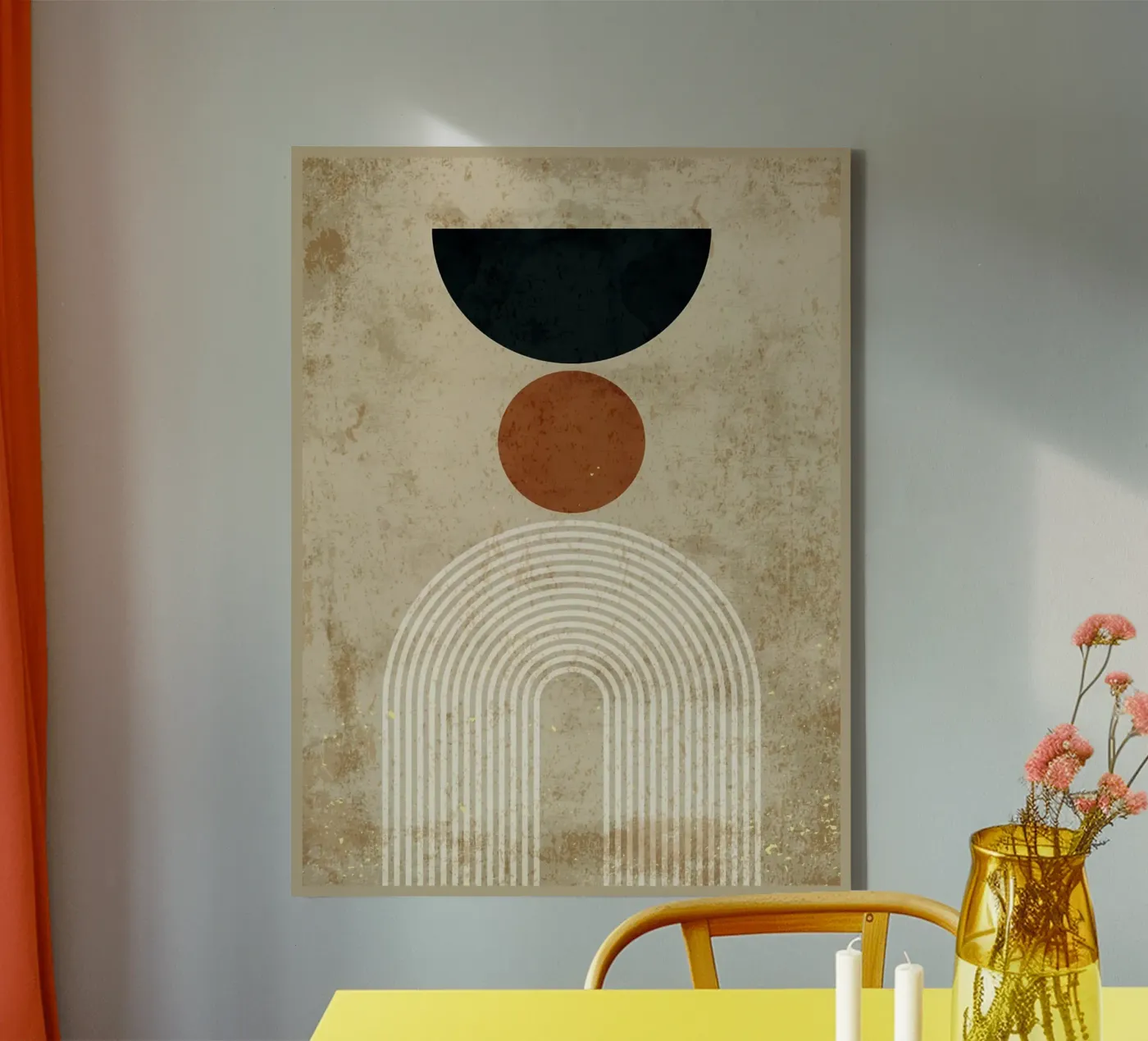 Geometric shapes tela da Adam Bican