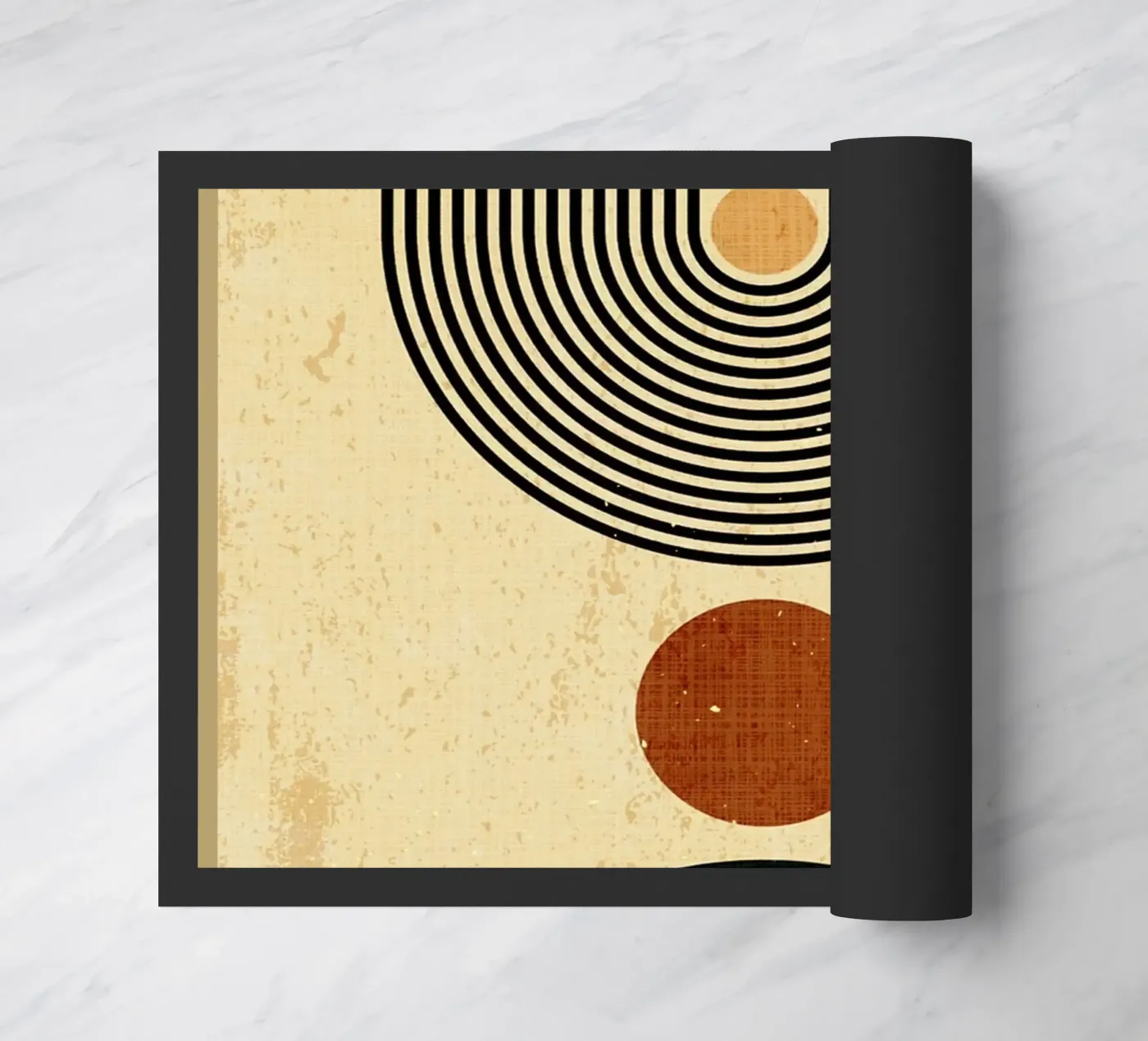 Geometric shapes deurmat van Adam Bican
