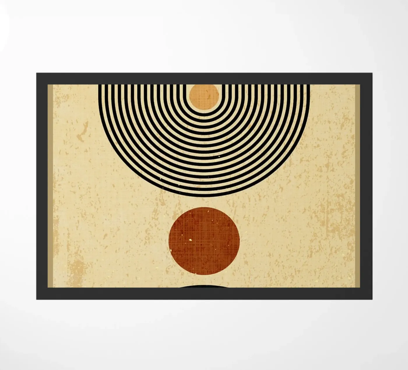 Geometric shapes deurmat van Adam Bican