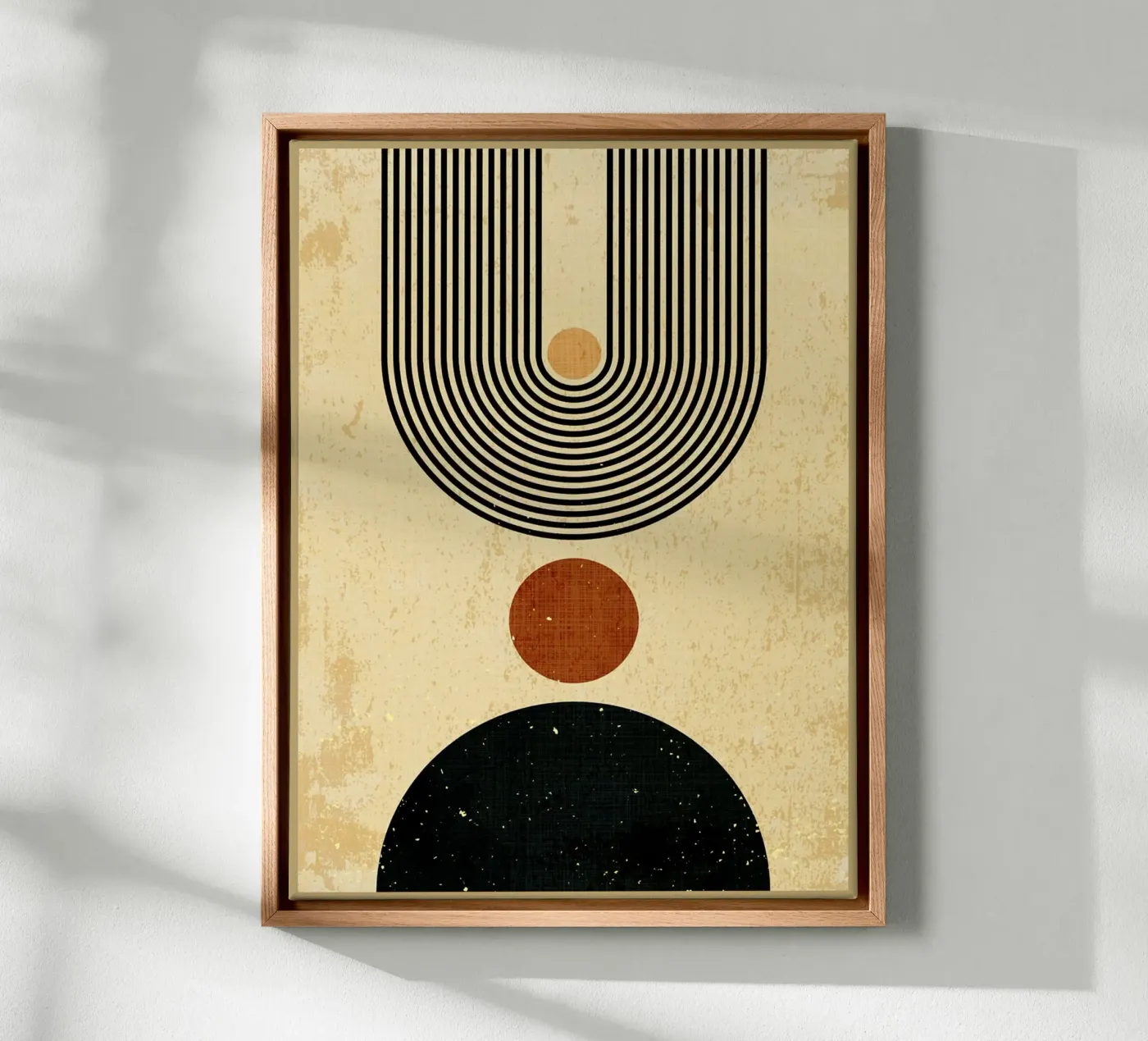 Forme geometriche tela da Adam Bican