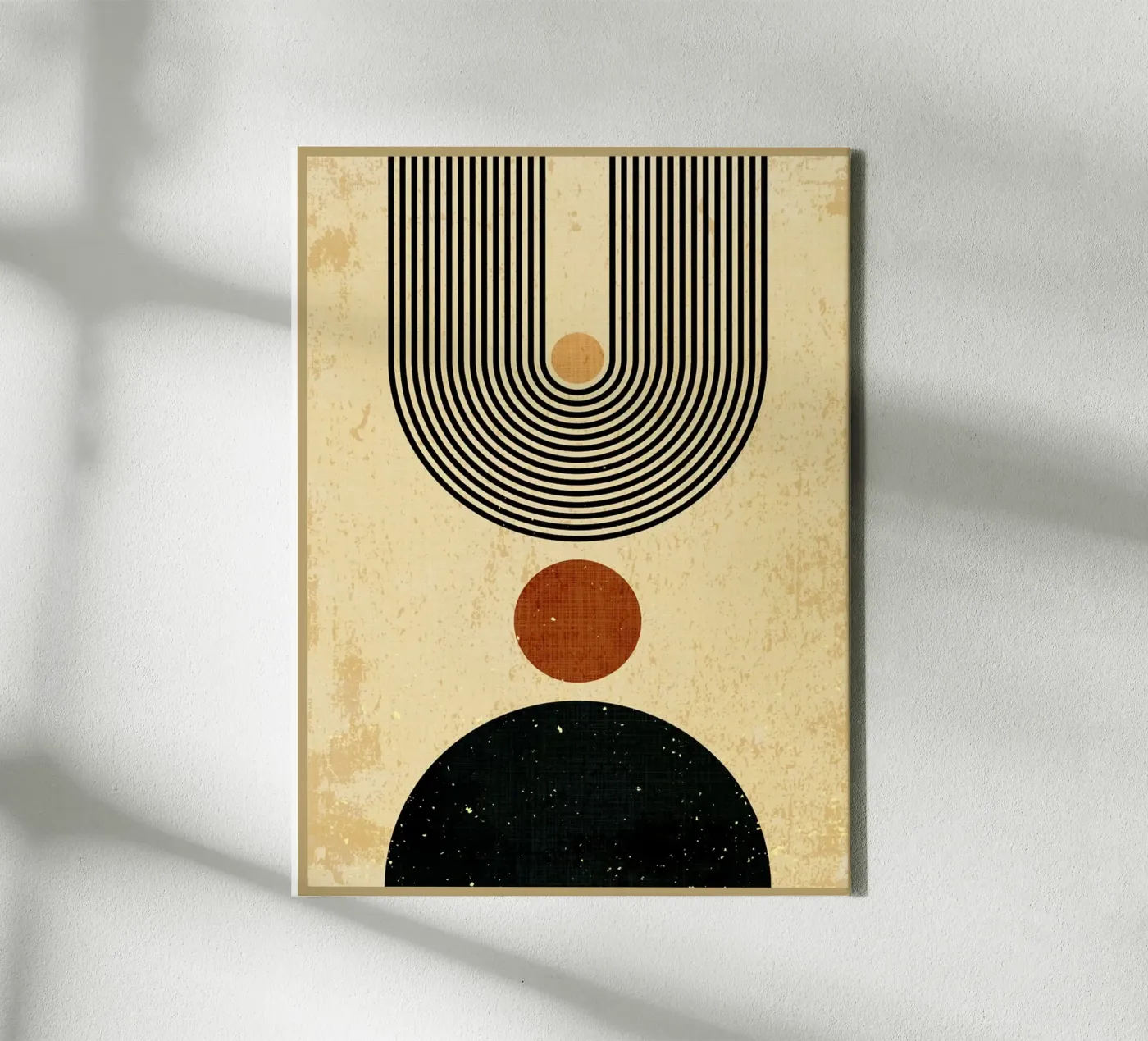 Forme geometriche tela da Adam Bican