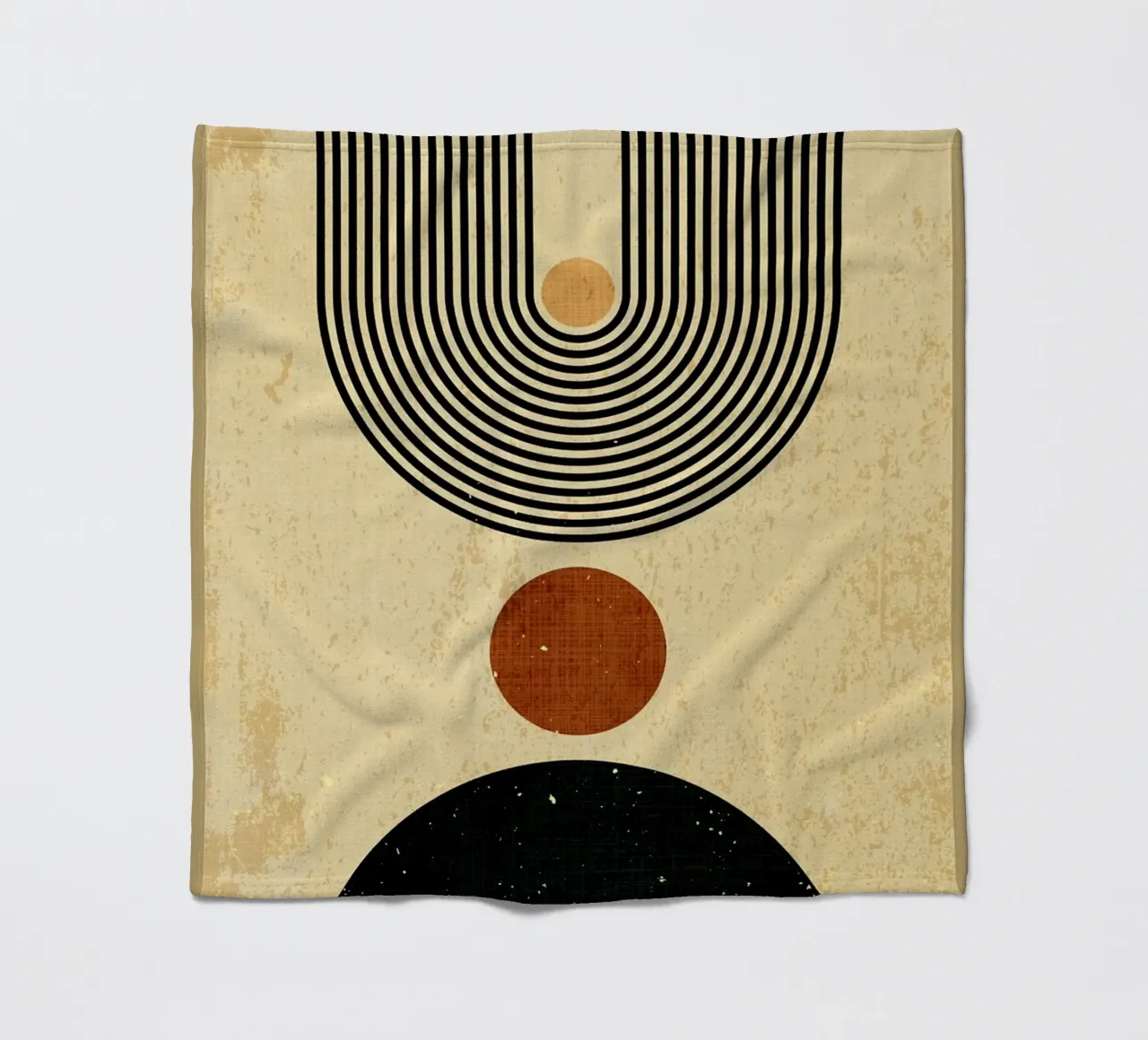 Forme geometriche coperta in pile da Adam Bican