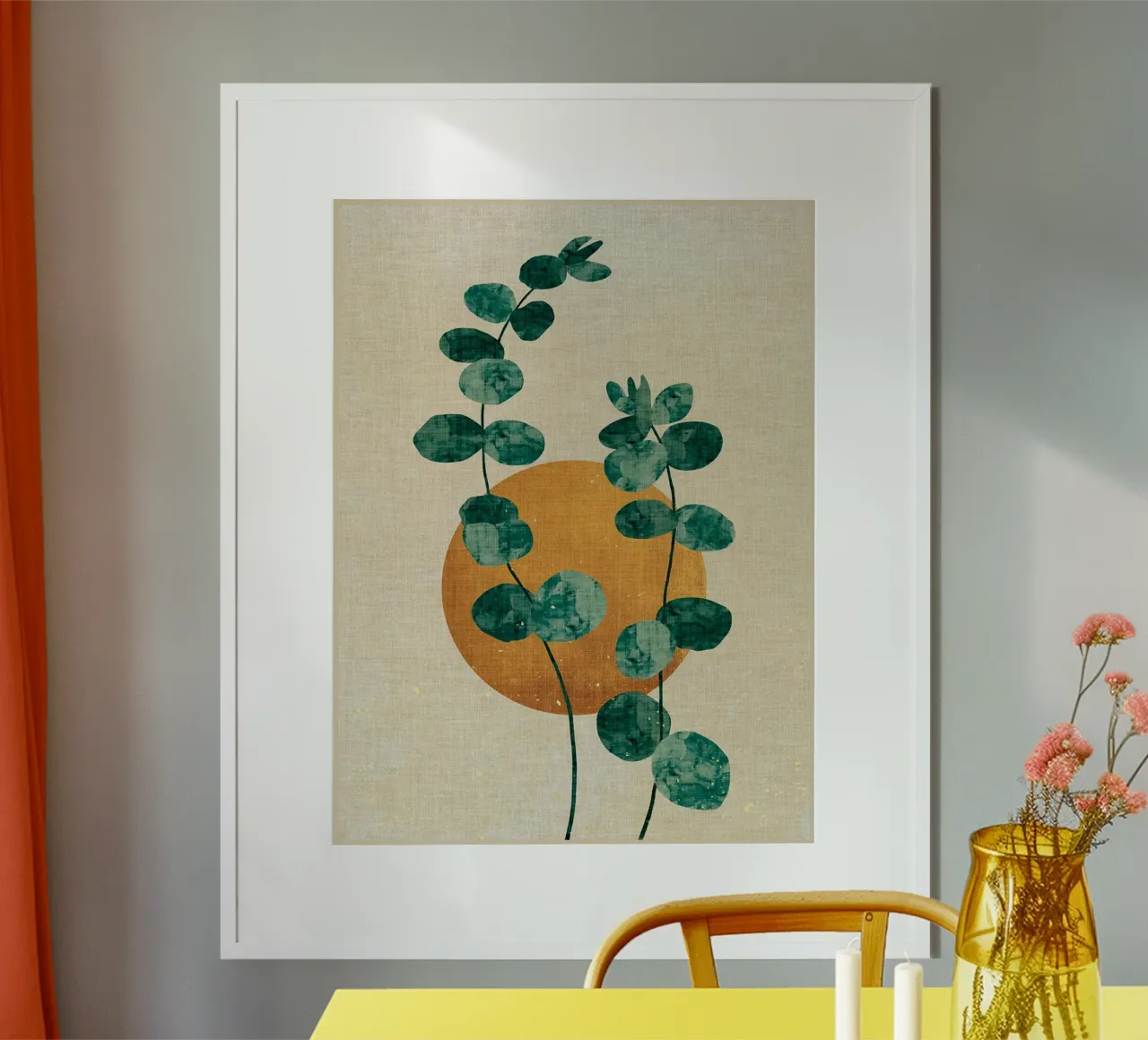 Fiori al tramonto poster da Adam Bican