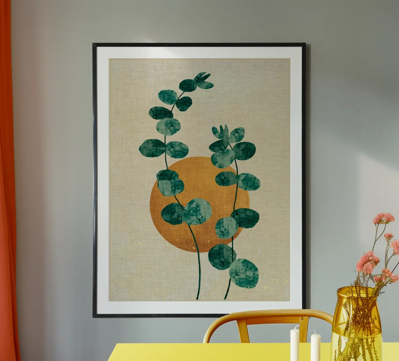 Fiori al tramonto poster da Adam Bican