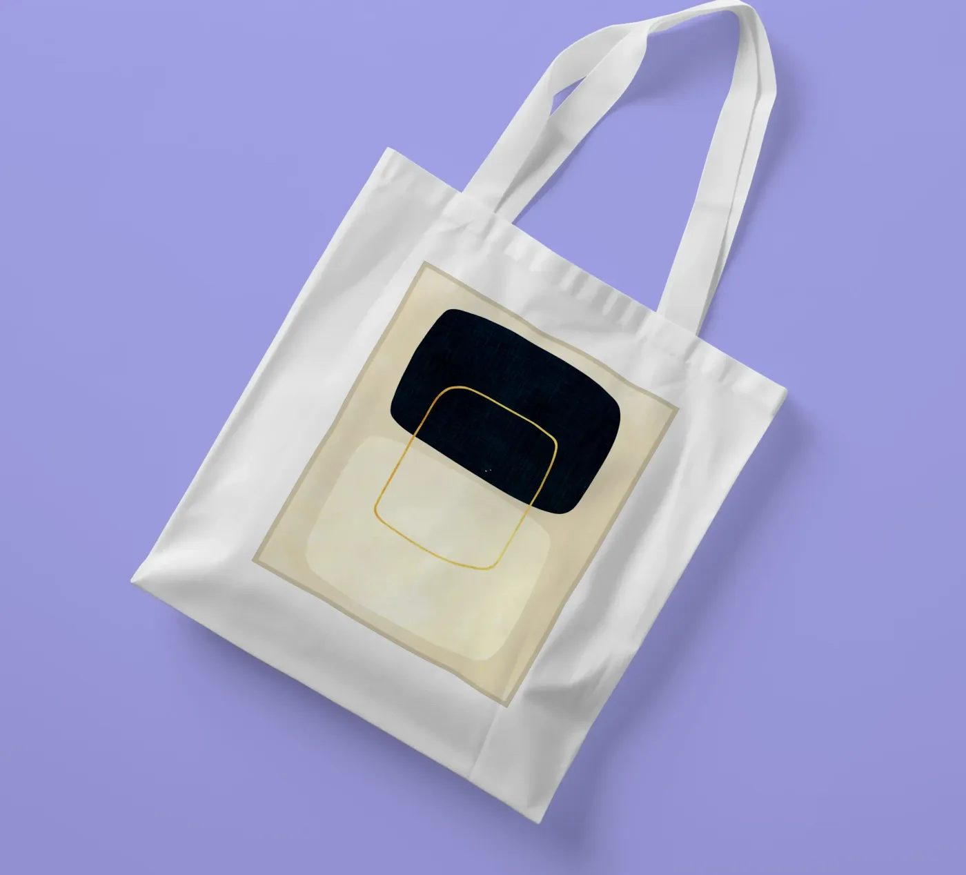 Expressive forms tote bag by Adam Bican