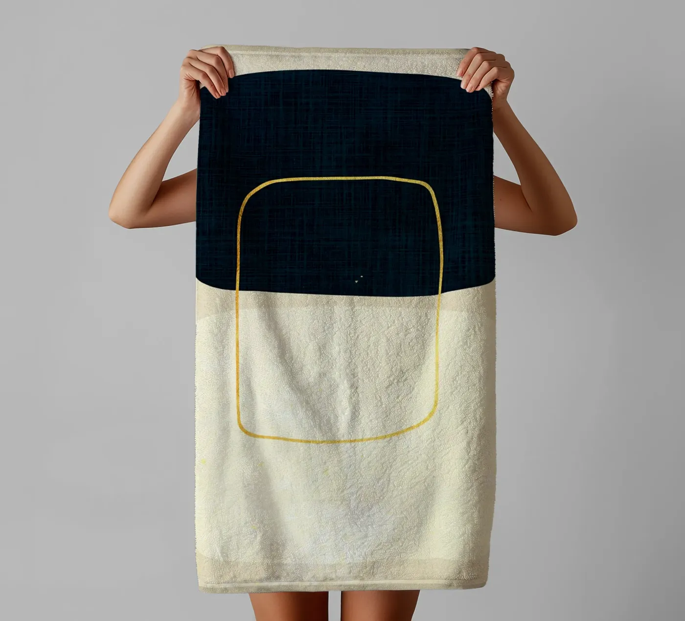Expressive forms towel by Adam Bican