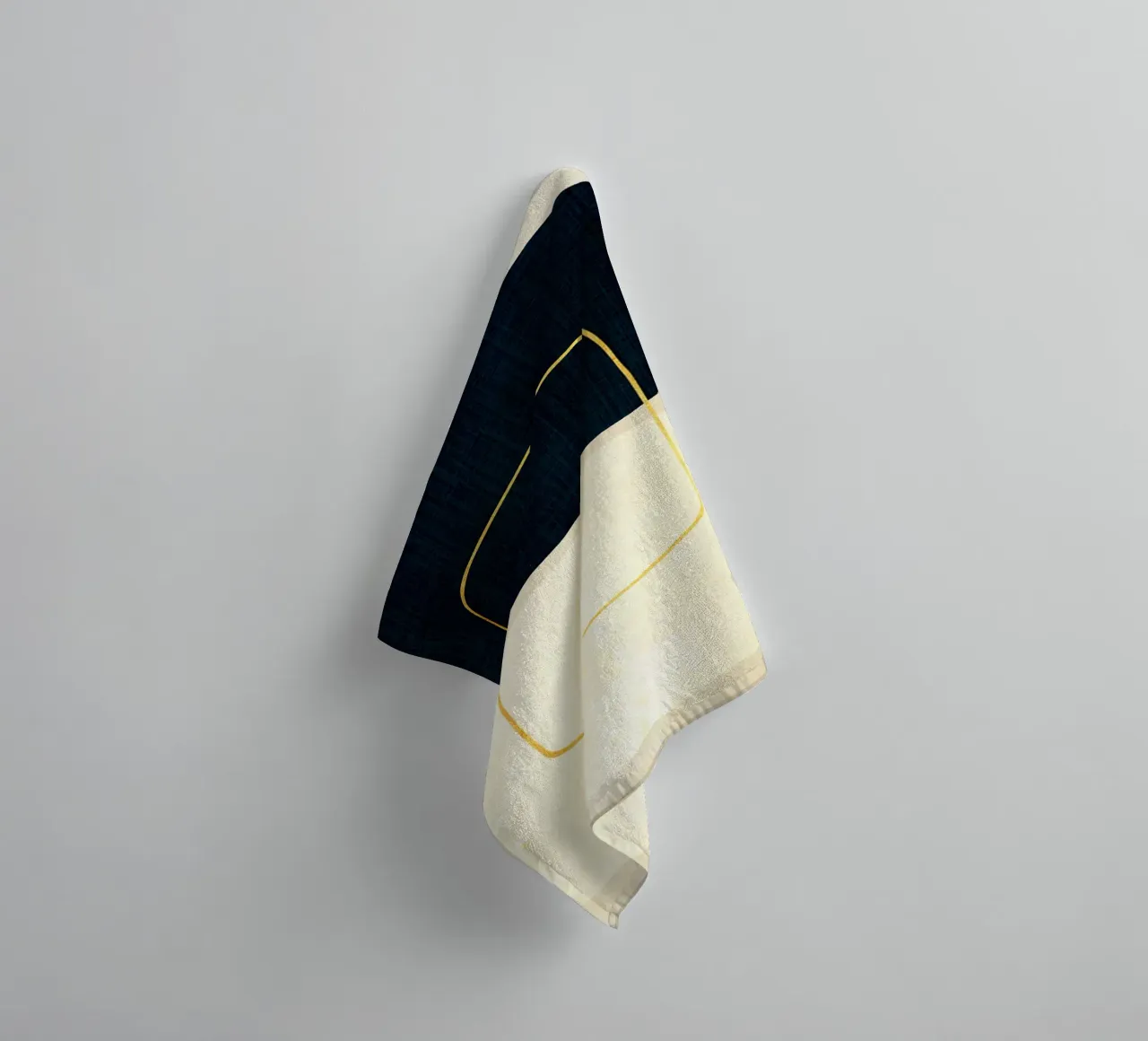Expressive forms towel by Adam Bican