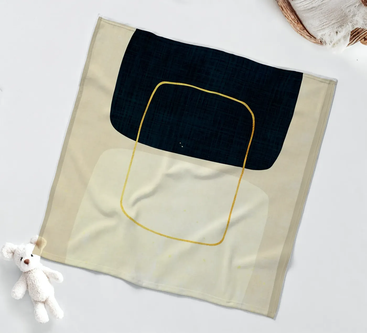 Formes expressives plaid polaire de Adam Bican