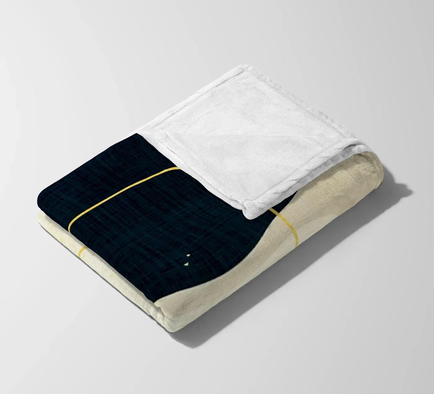 Formes expressives plaid polaire de Adam Bican