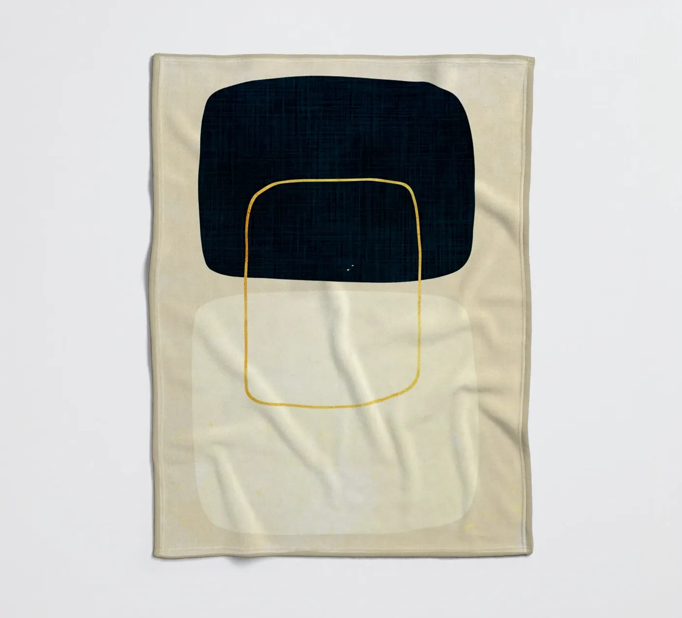 Formes expressives plaid polaire de Adam Bican