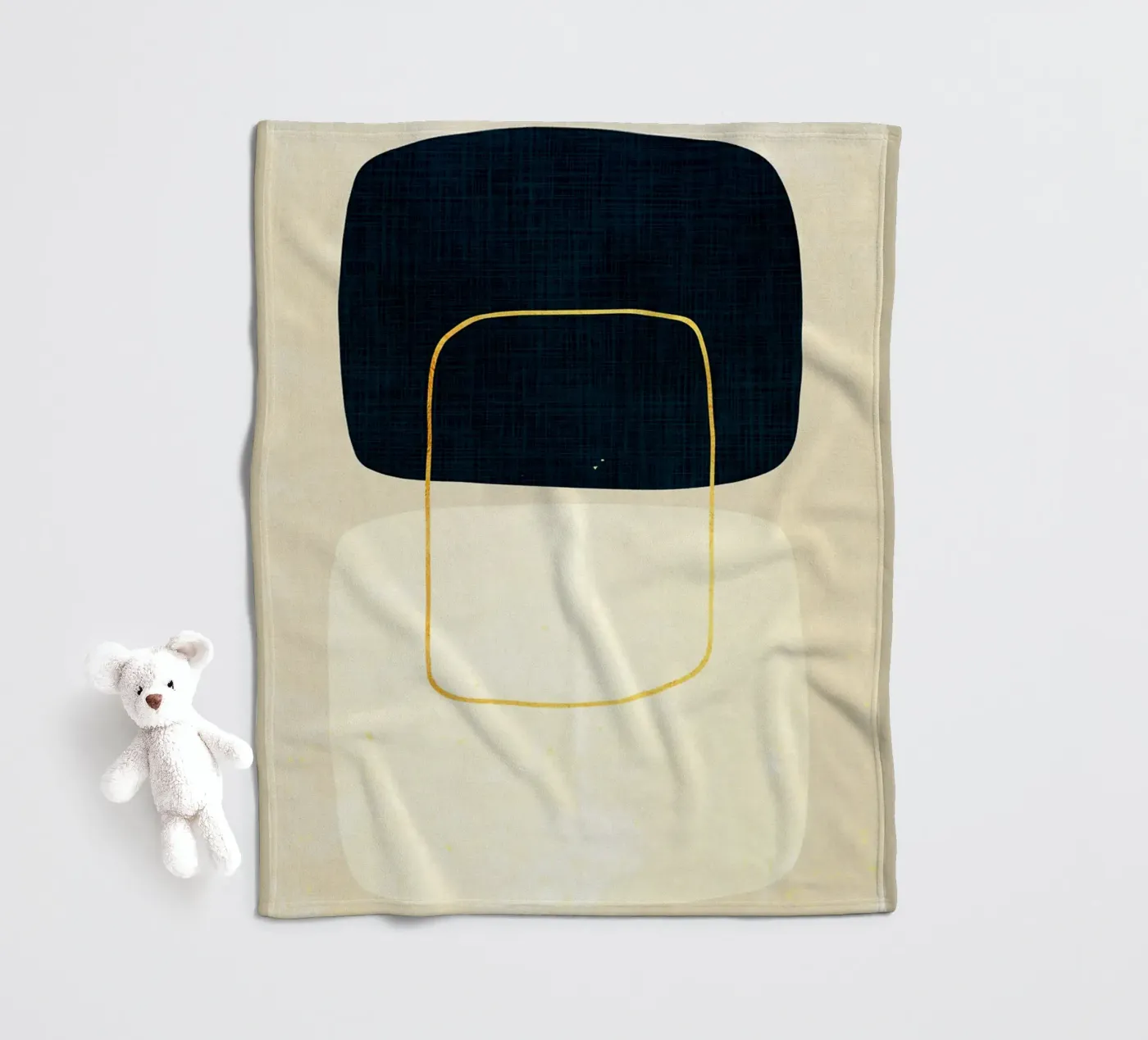 Formes expressives plaid polaire de Adam Bican