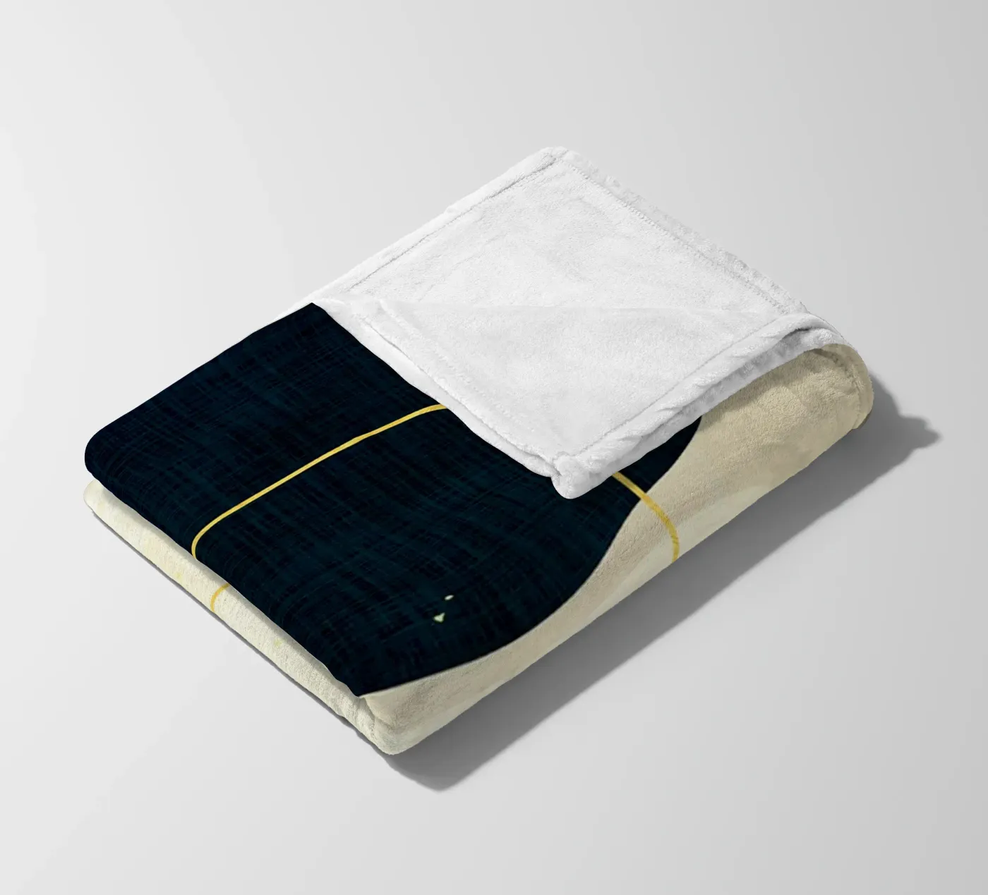 Formes expressives plaid polaire de Adam Bican