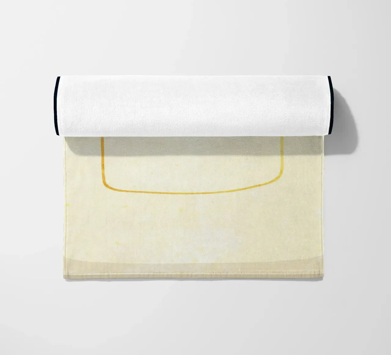 Expressive forms beach towel by Adam Bican