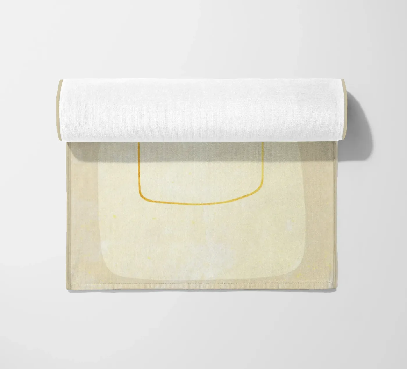 Expressieve vormen strandhanddoek van Adam Bican