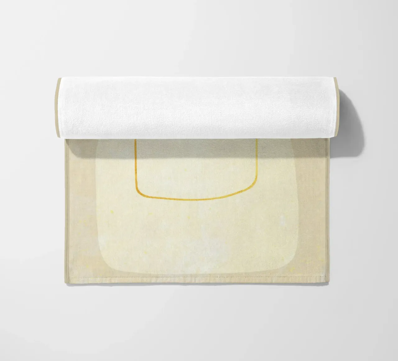 Expressive forms beach towel by Adam Bican