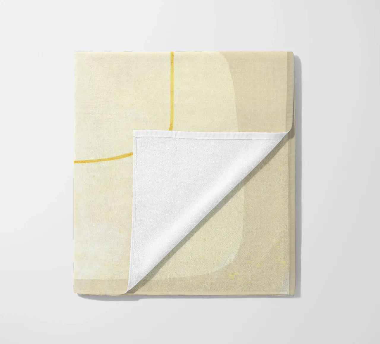 Expressive forms beach towel by Adam Bican