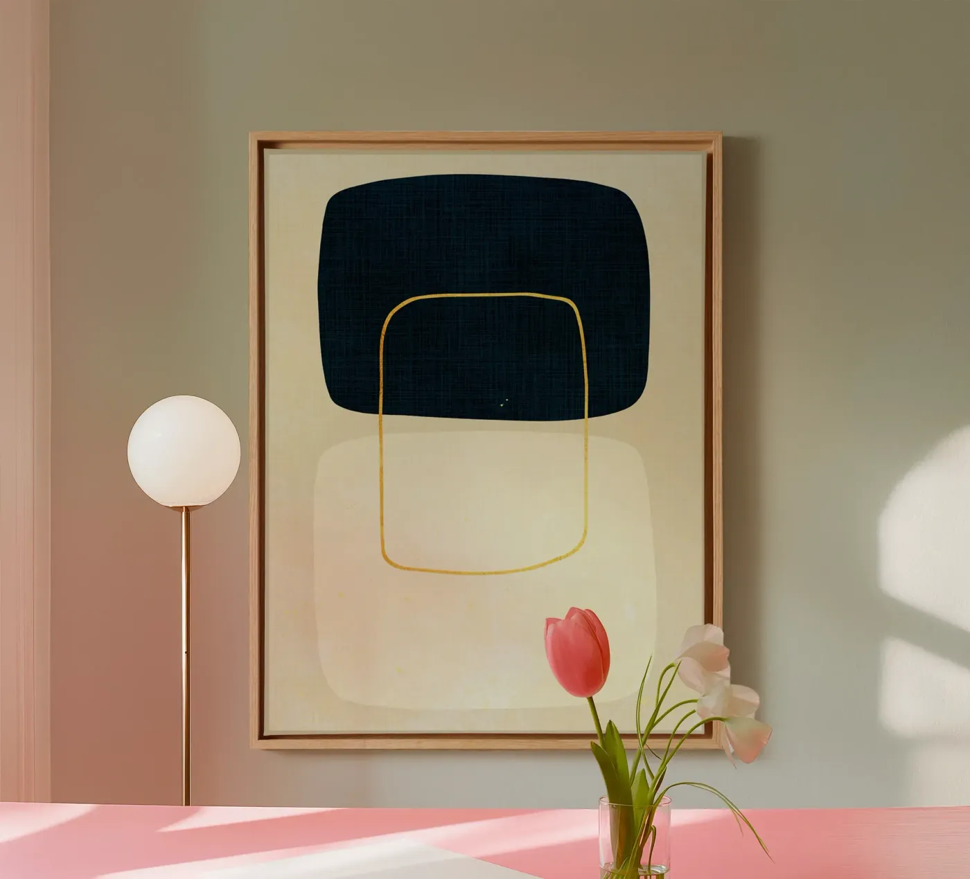 Expressive forms Leinwand von Adam Bican