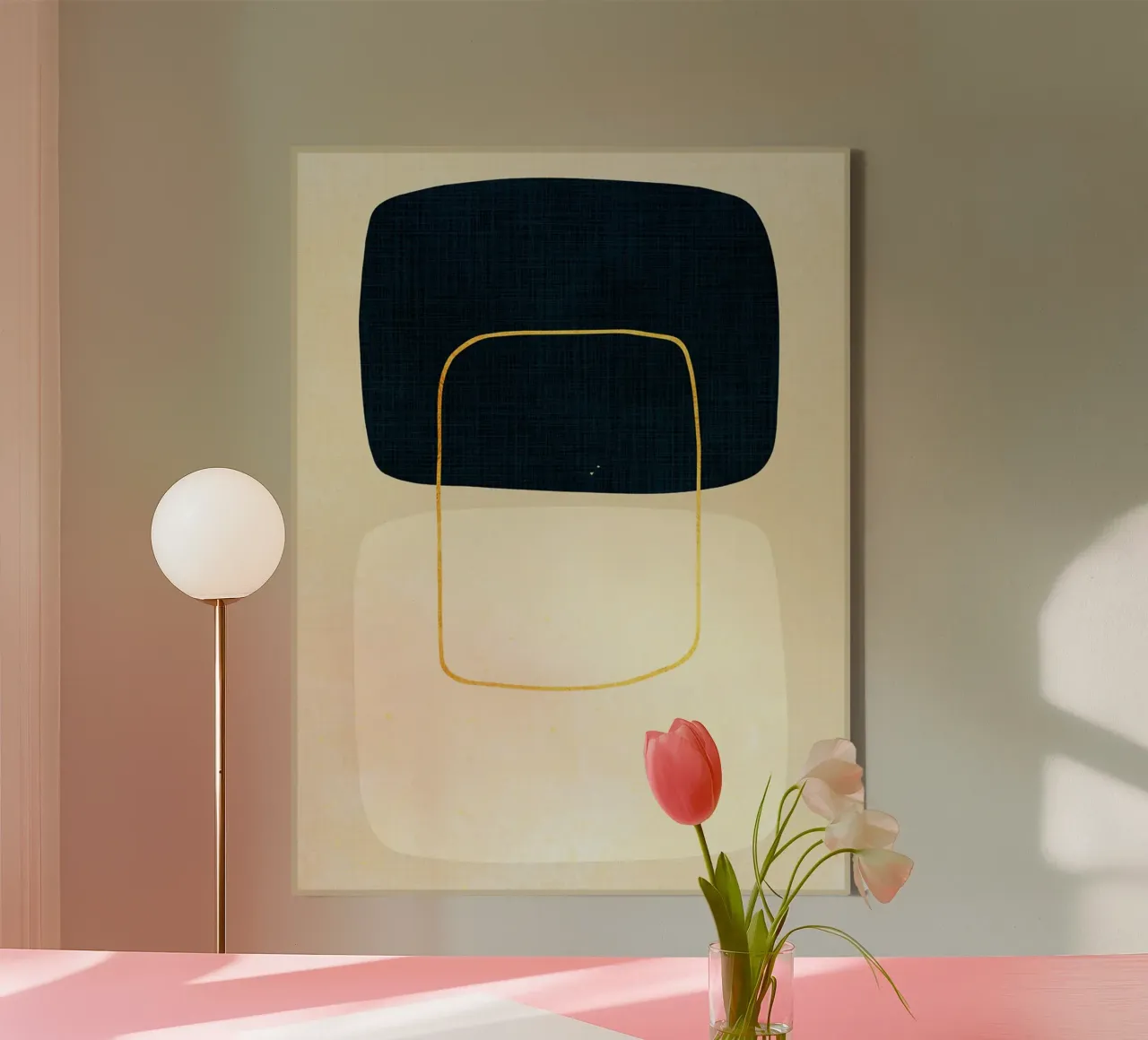 Expressive forms canvas by Adam Bican