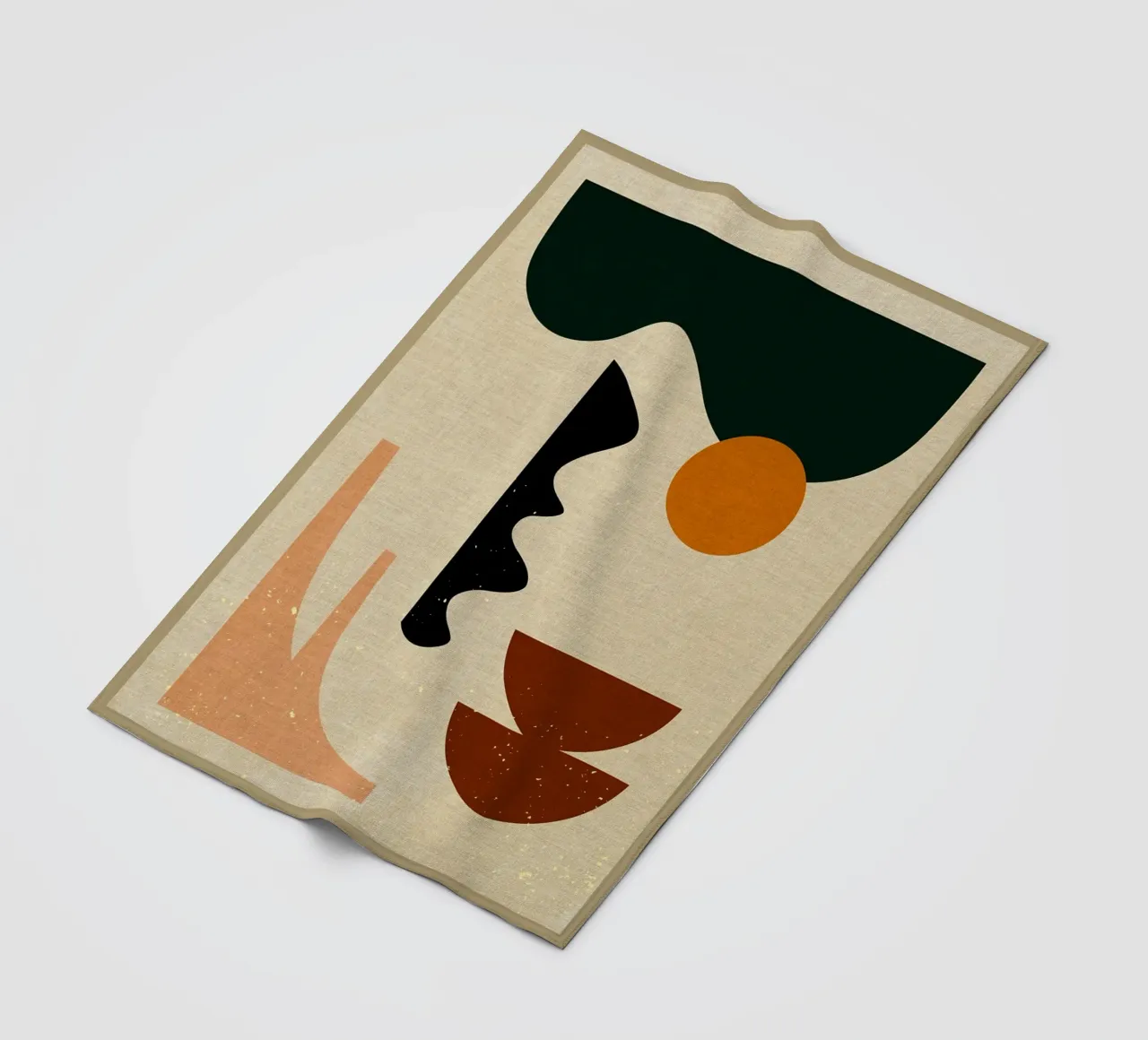 Forme espressioniste coperta in pile da Adam Bican
