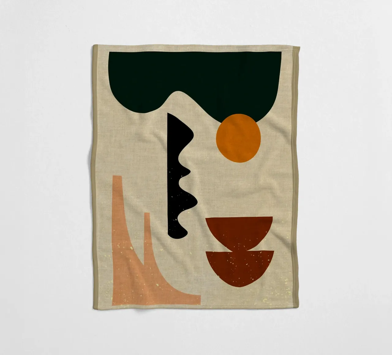 Forme espressioniste coperta in pile da Adam Bican