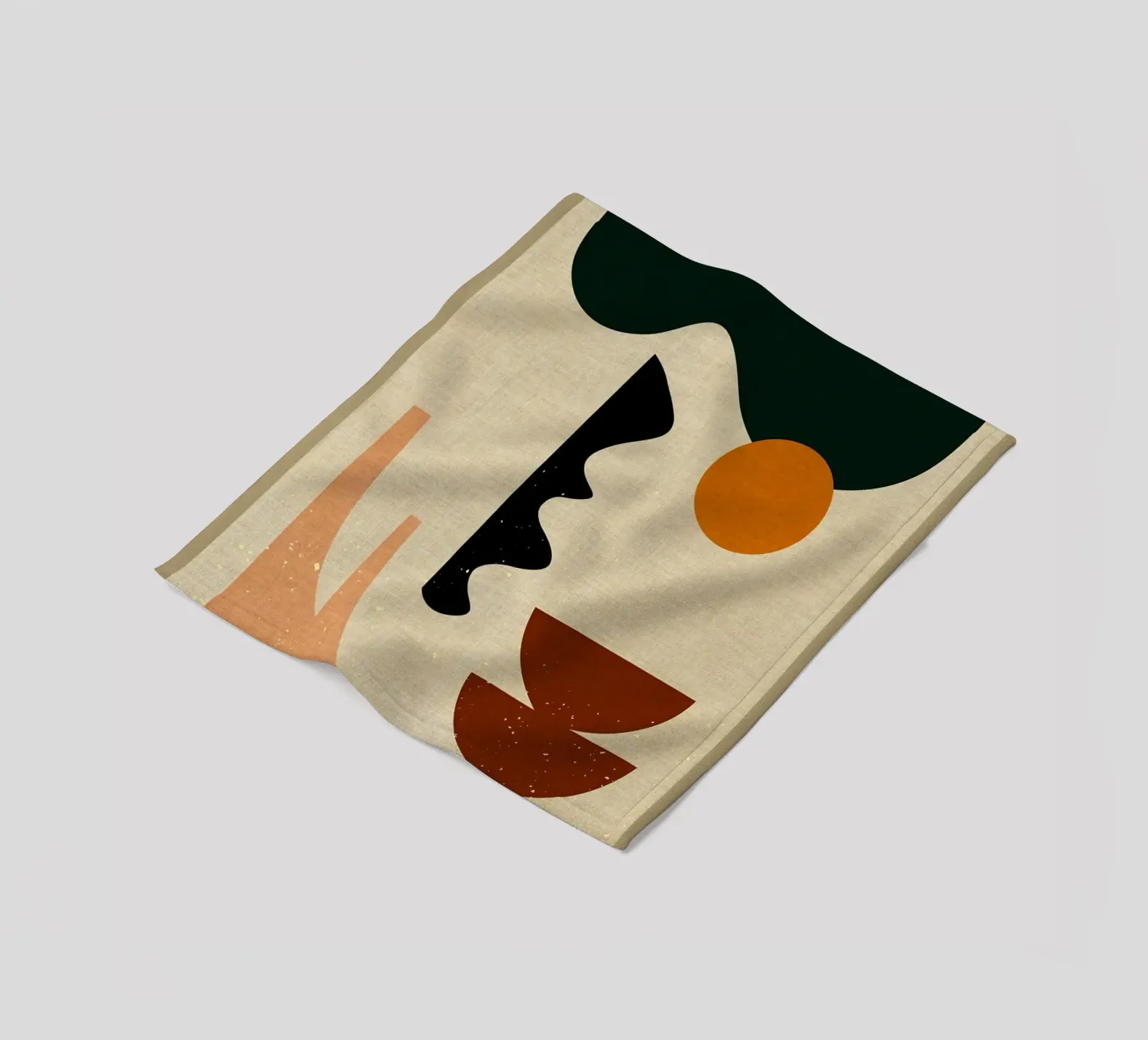 Forme espressioniste coperta in pile da Adam Bican