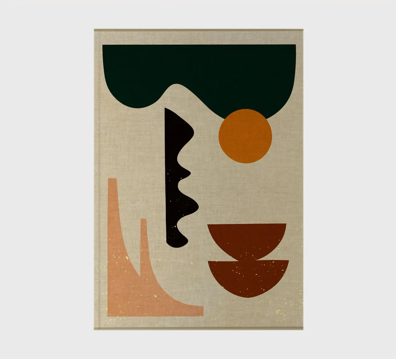 Formes expressionnistes carnet de notes de Adam Bican