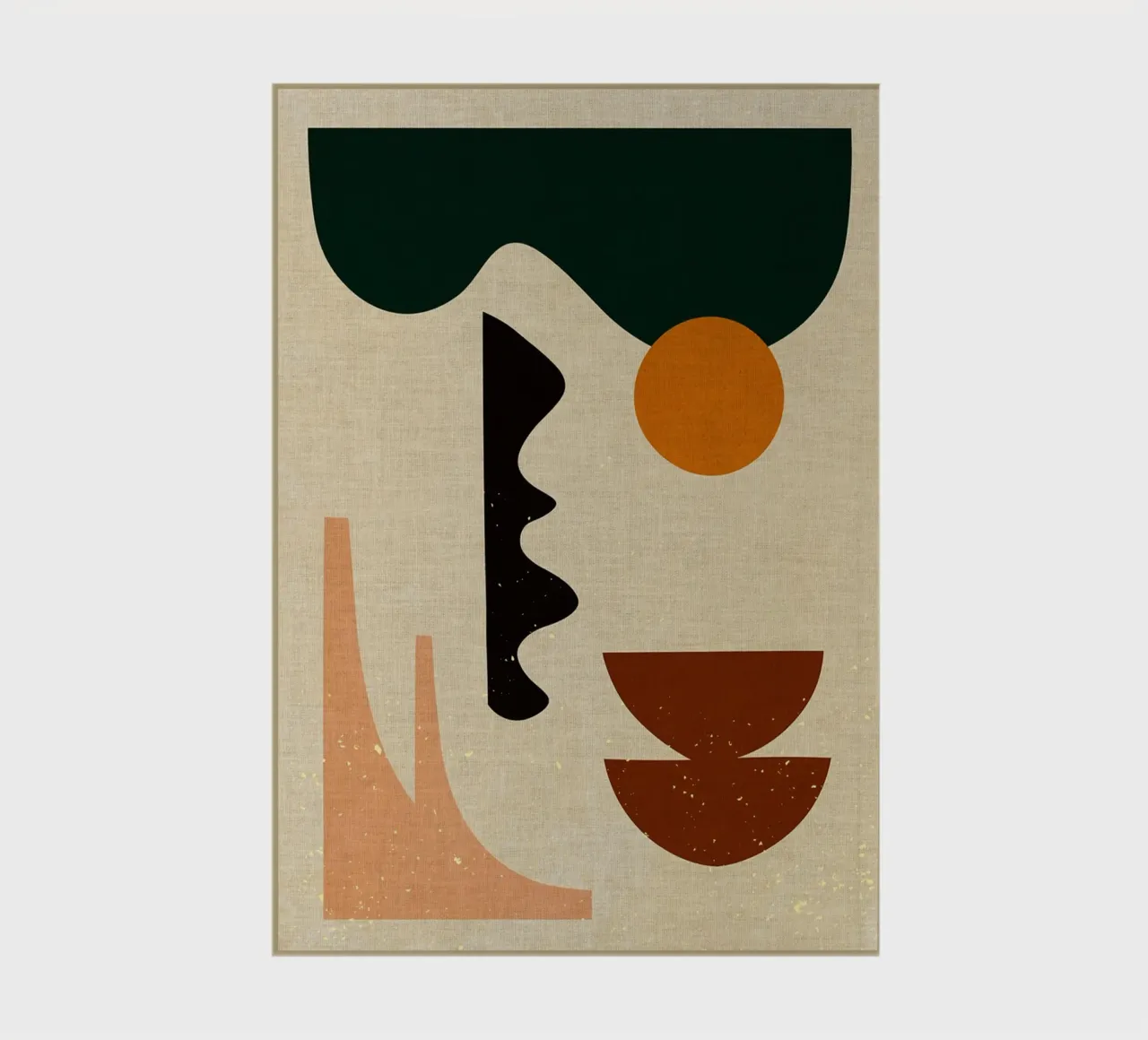 Expressionist shapes notebook by Adam Bican