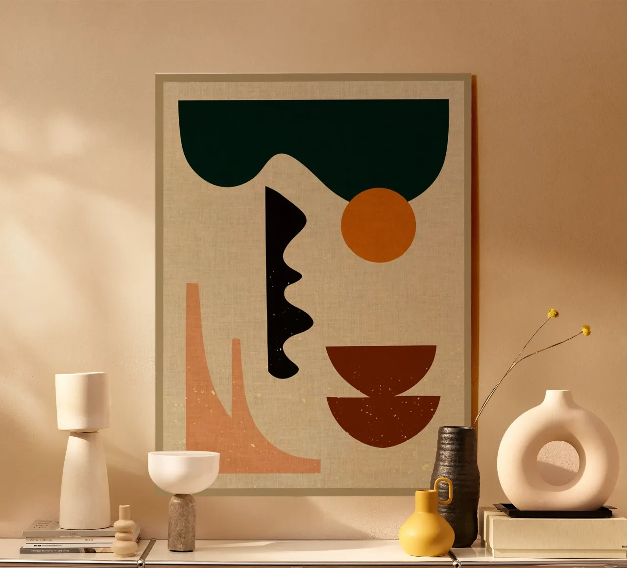 Formes expressionnistes plexiglas de Adam Bican