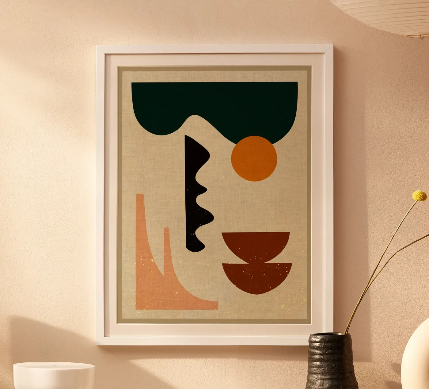 Expressionist shapes poster da Adam Bican