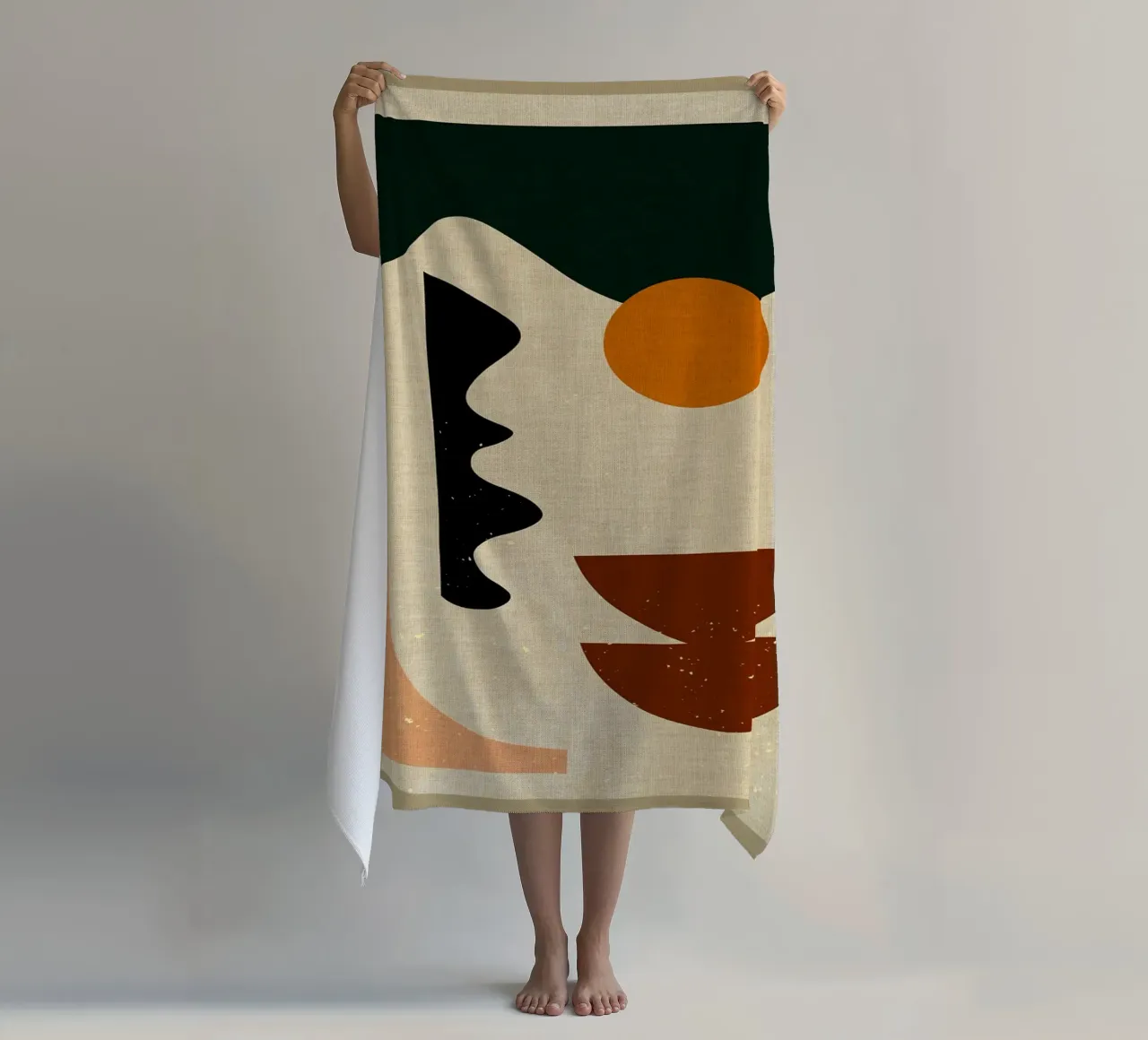 Forme espressioniste telo mare da Adam Bican