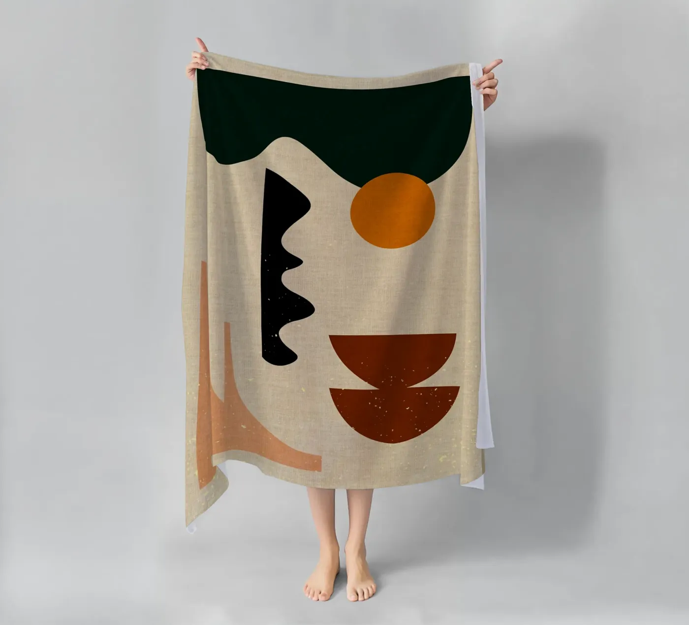 Forme espressioniste telo mare da Adam Bican