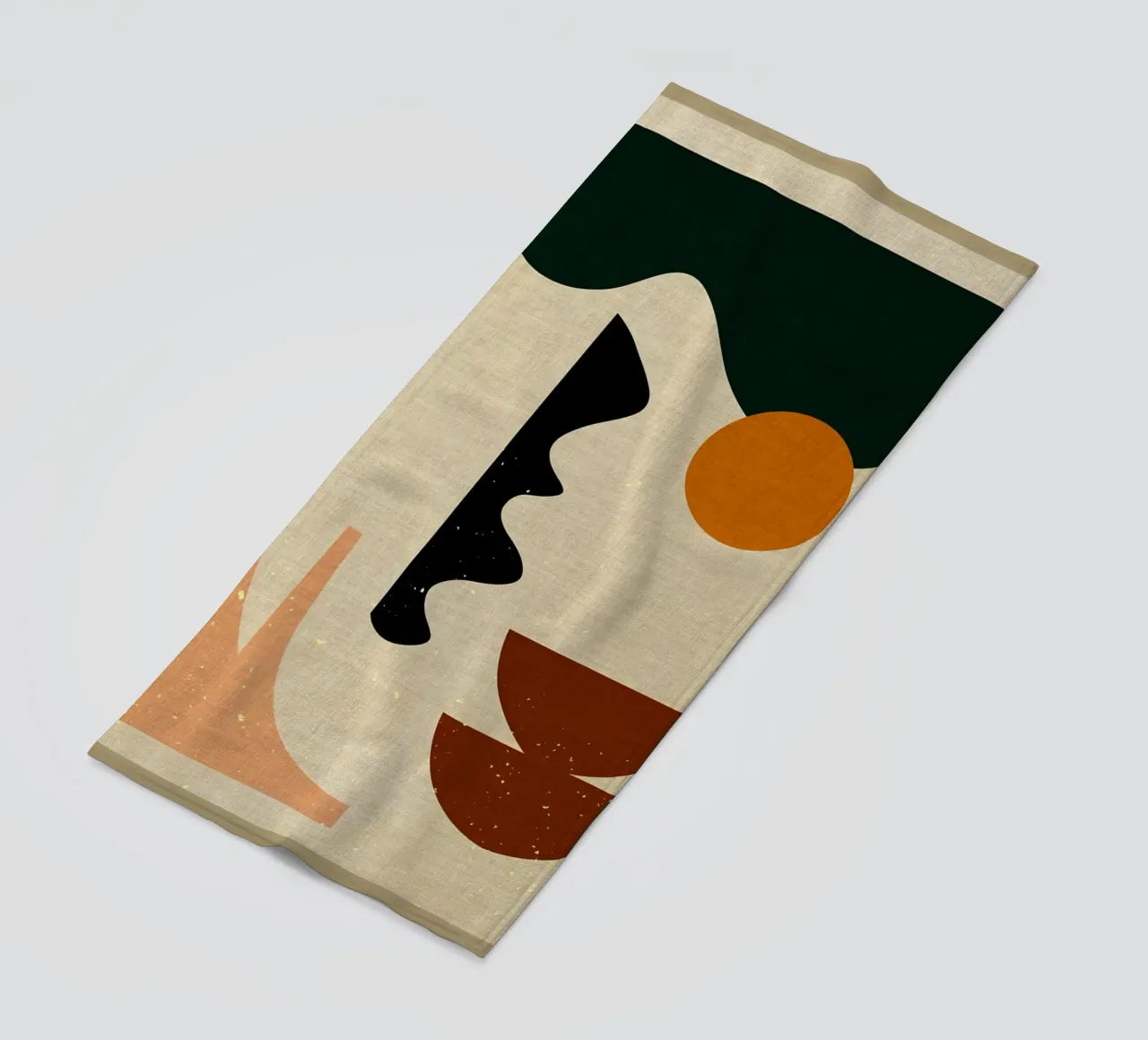 Forme espressioniste telo mare da Adam Bican