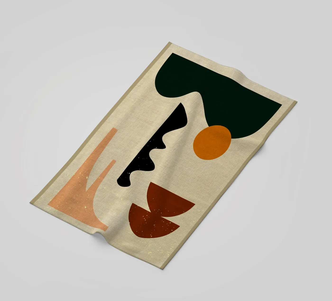 Forme espressioniste telo mare da Adam Bican