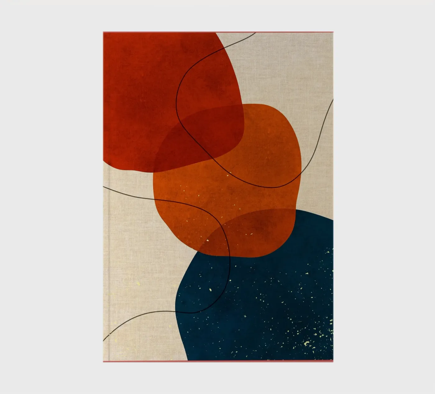 Expressionist boho notebook by Adam Bican