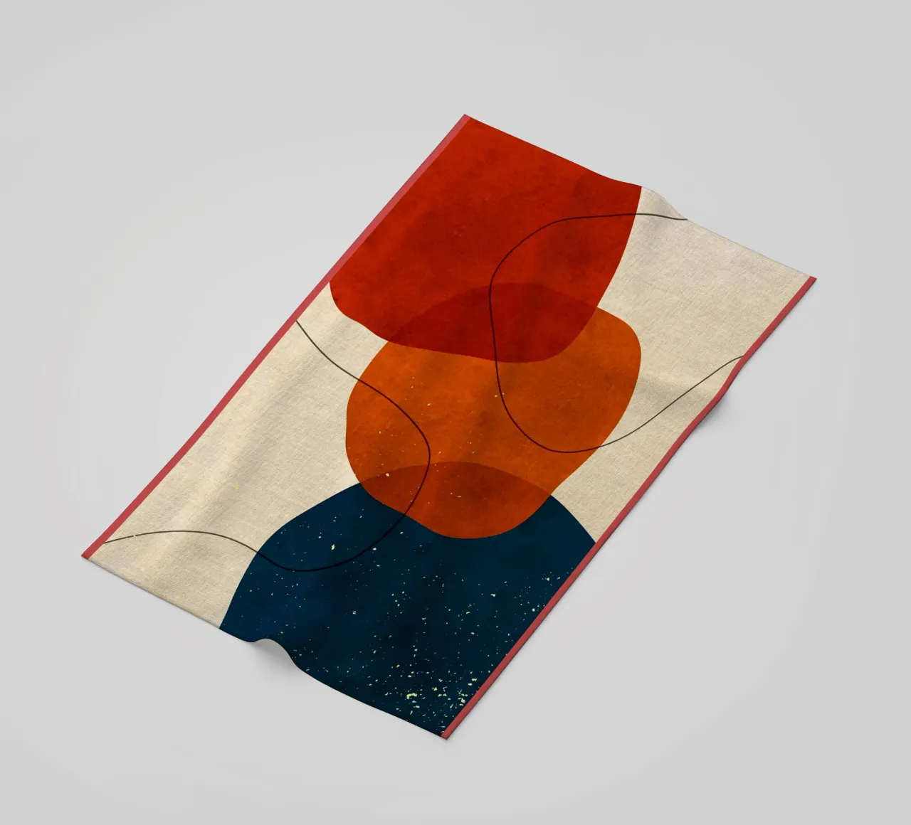 Espressionista boho telo mare da Adam Bican