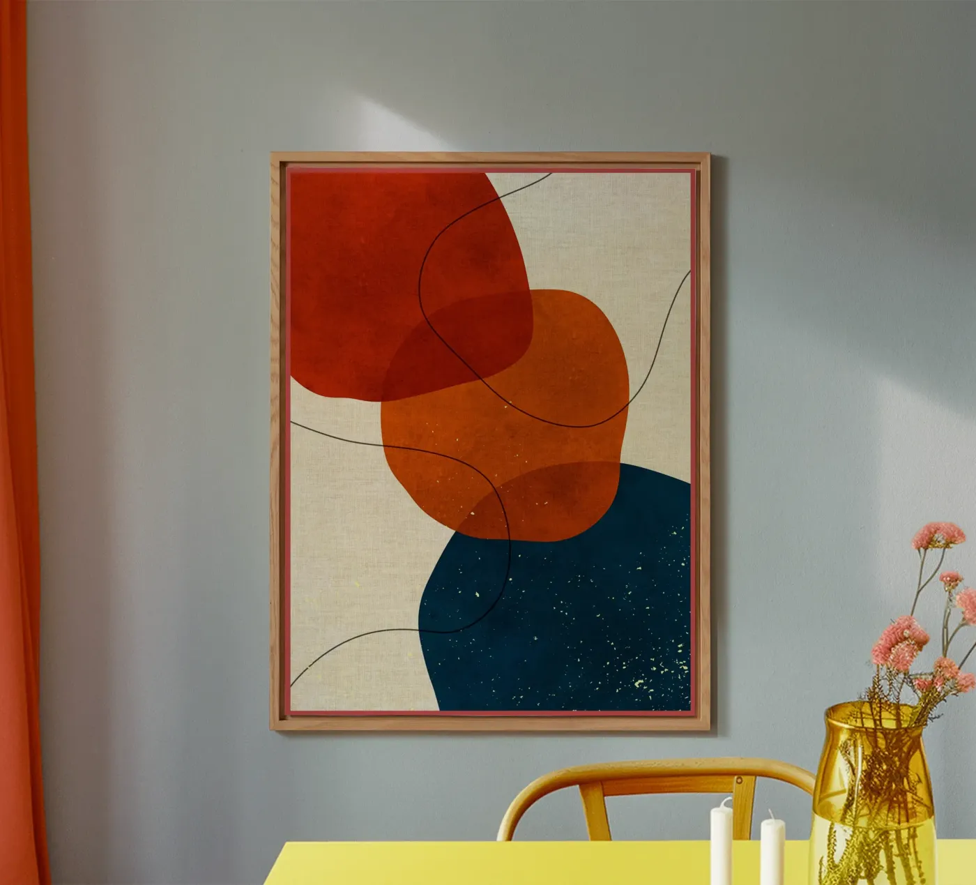 Expressionist boho forex plate by Adam Bican