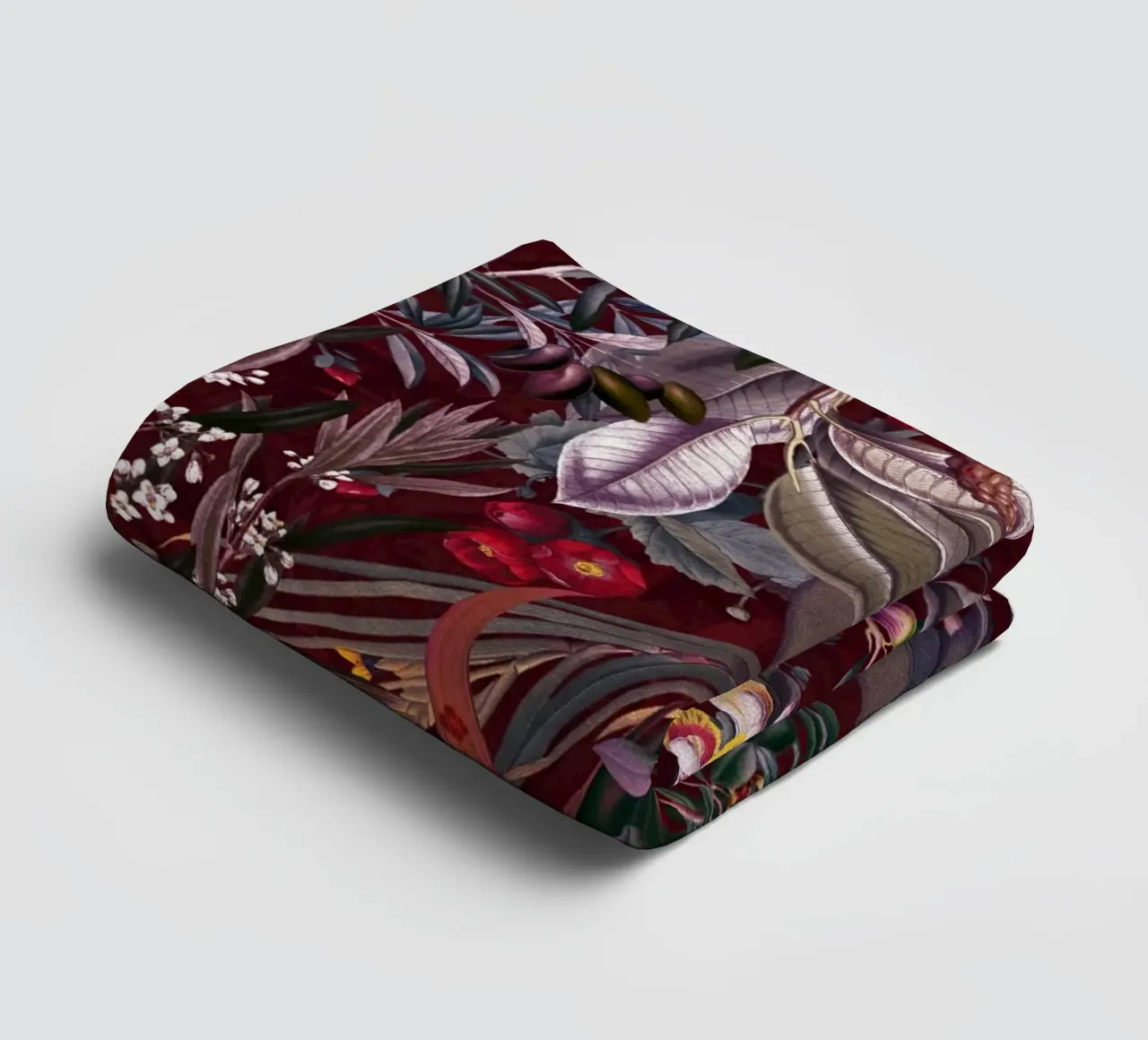 Midnight Garden IX Handtuch von burcukorkmazyurek