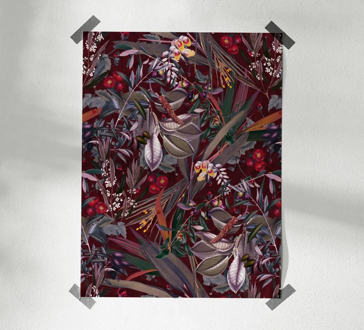 Midnight Garden IX Hahnemühle von burcukorkmazyurek