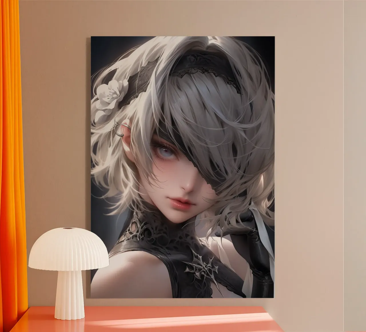 2B Nier Automata plexiglass da Fleur de Lys