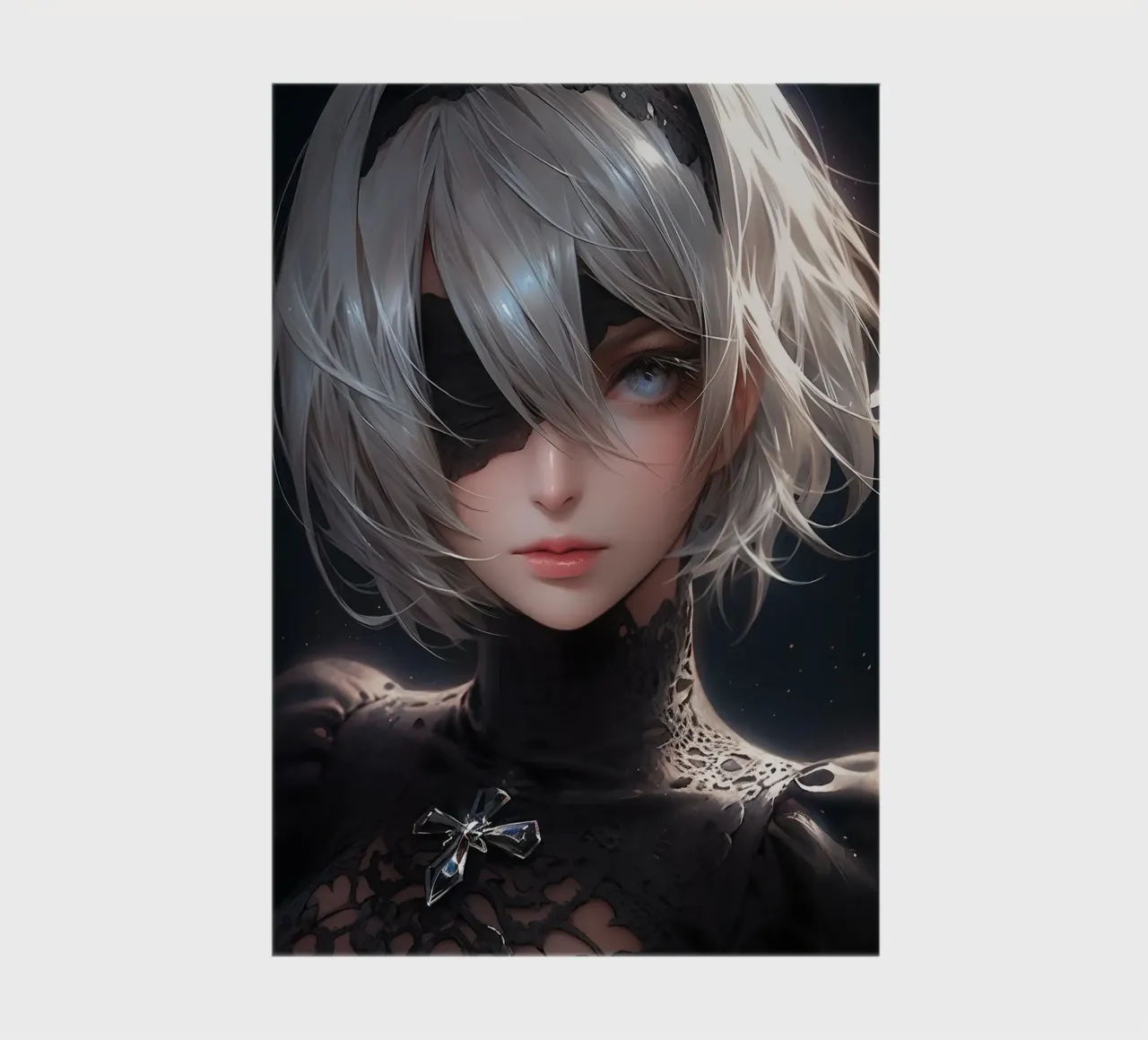 2B Nier Automata notebook by Fleur de Lys