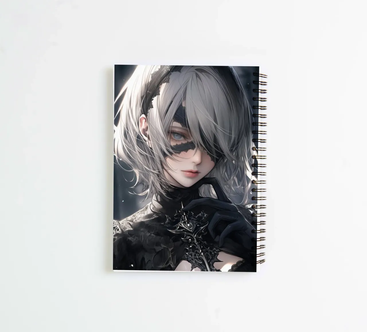 2B Nier Automata spiral notebook by Fleur de Lys