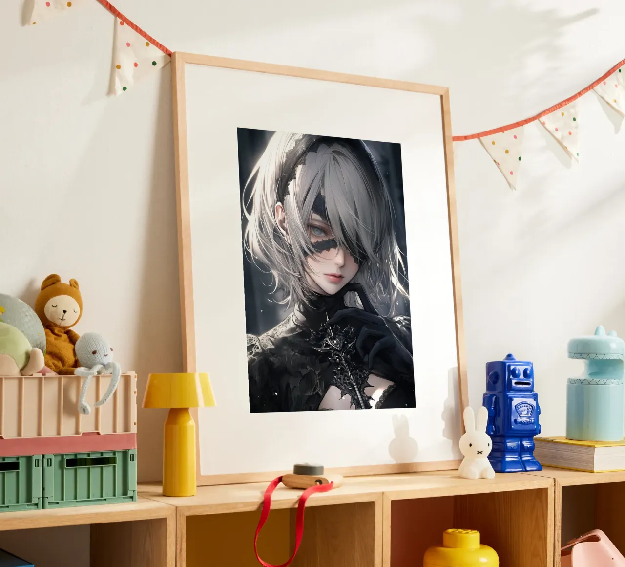 2B Nier Automata carta hahnemühle da Fleur de Lys