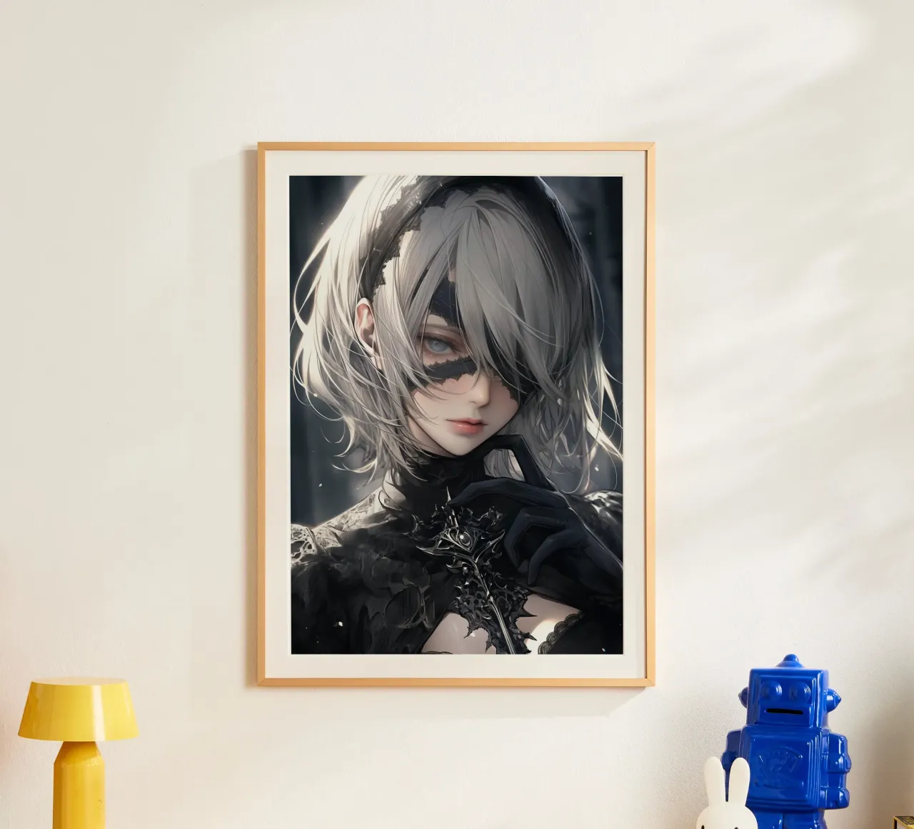 2B Nier Automata carta hahnemühle da Fleur de Lys