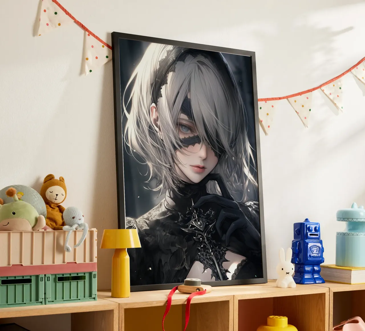 2B Nier Automata carta hahnemühle da Fleur de Lys