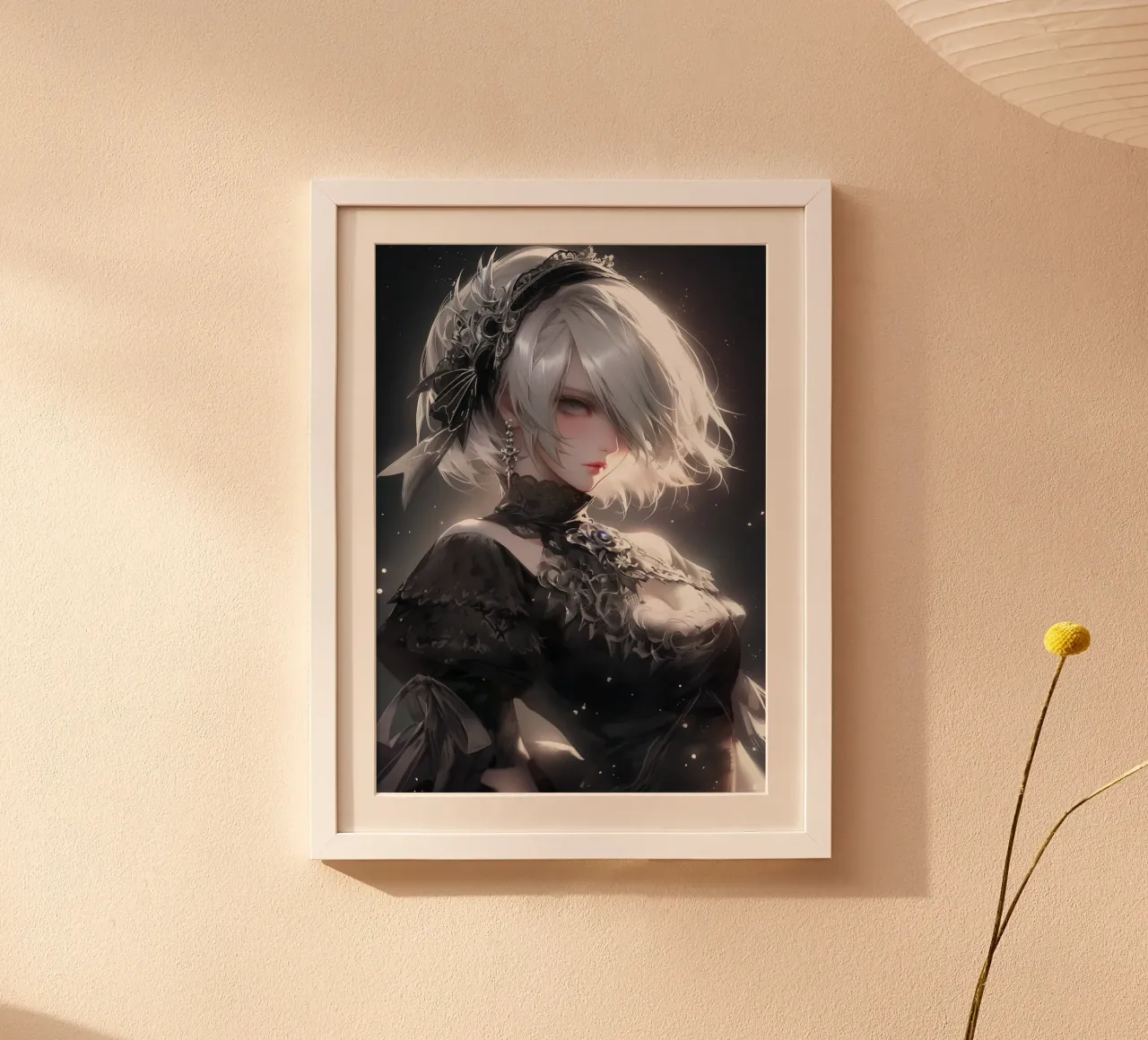 2B Nier Automata carta hahnemühle da Fleur de Lys